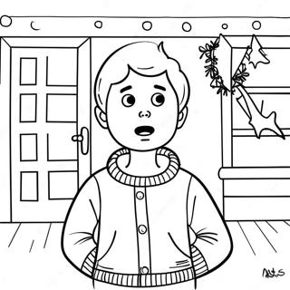 Home Alone Coloring Page | Home Alone coloring page