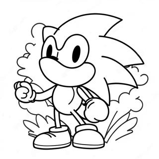 Sonic Mania Coloring Page | Sonic Mania coloring page
