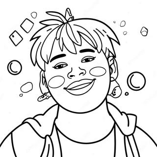 Juice WRLD Coloring Page | Juice WRLD coloring page