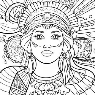 Hispanic Heritage Coloring Page | Hispanic Heritage coloring page