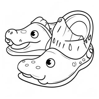 Crocs Coloring Page | Crocs coloring page