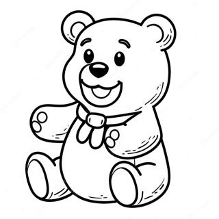 Gummy Bear Coloring Page | Gummy Bear coloring page