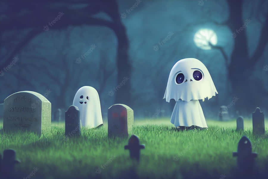 [0+] Cute Ghost Backgrounds | Wallpapers.com
