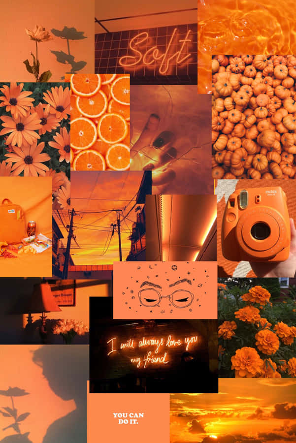 Orange Grunge Aesthetic Wallpapers Wallpapers Com