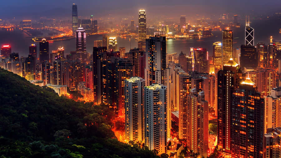 Красивые недорогие города. Гонг Конг. Ночной Гонг Конг. Гонг Конг небоскребы. Гонг Конг ночью.