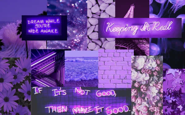 Download A Vibrant Vintage Purple Aesthetic Wallpaper | Wallpapers.com