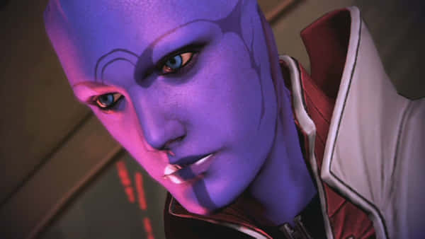 Download Aria T'loak - Ruthless Ruler Of Omega Wallpaper | Wallpapers.com