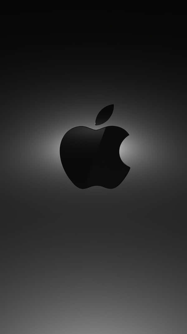 Download 3d Black Apple Logo Wallpaper | Wallpapers.com