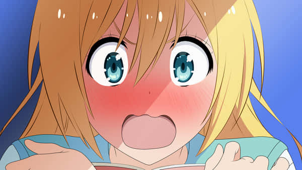 Download Cute Blushing Anime Wallpaper
