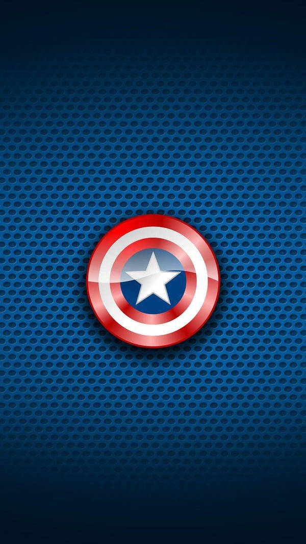 Download Captain America Shield iPhone In Arm Wallpaper | Wallpapers.com