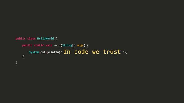 Download Code On A Coder's Laptop Wallpaper | Wallpapers.com
