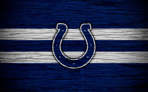 Download Colts Horseshoe Logo Desktop Wallpaper | Wallpapers.com