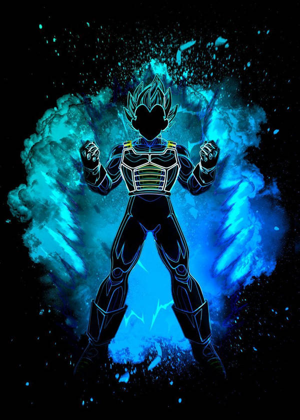 Download Dark Vegeta, ominous and powerful Wallpaper | Wallpapers.com