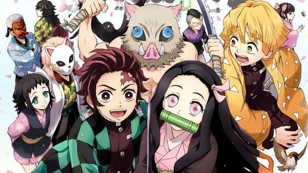 Download Kimetsu No Yaiba: Demon Slayer Season 2 Wallpaper | Wallpapers.com