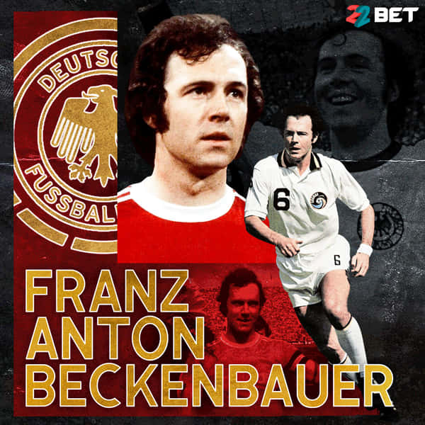 Download Franz Beckenbauer Animated Illustration Wallpaper | Wallpapers.com