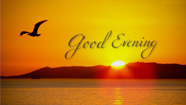 Download Good Evening Beach Wallpaper | Wallpapers.com