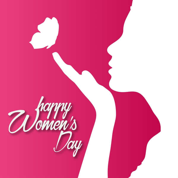 Download Golden Happy Womens Day Ideas Wallpaper | Wallpapers.com