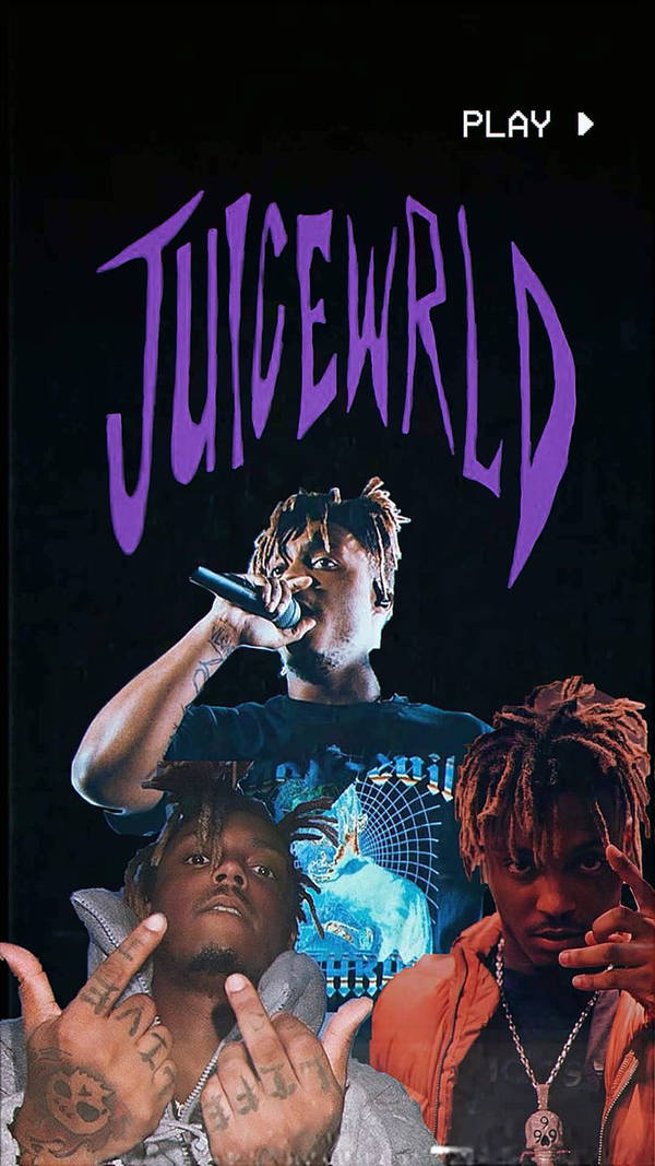 Download Juice Wrld Looking Up Phone Wallpaper