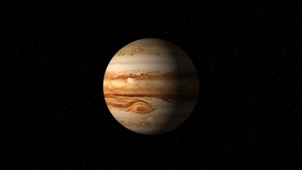 Download A stunning view of the planet Jupiter. | Wallpapers.com