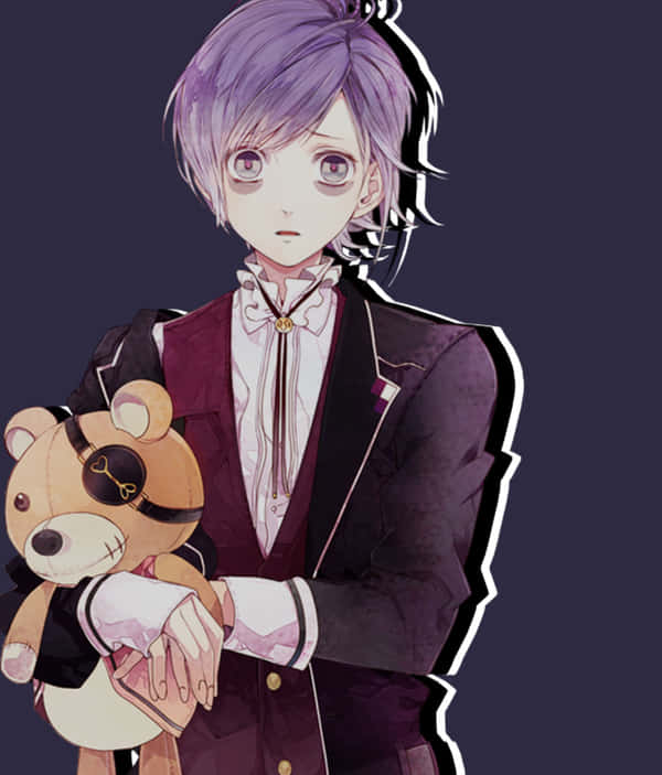 Download Caption: Kanato Sakamaki In His Signature Violet Attire ...