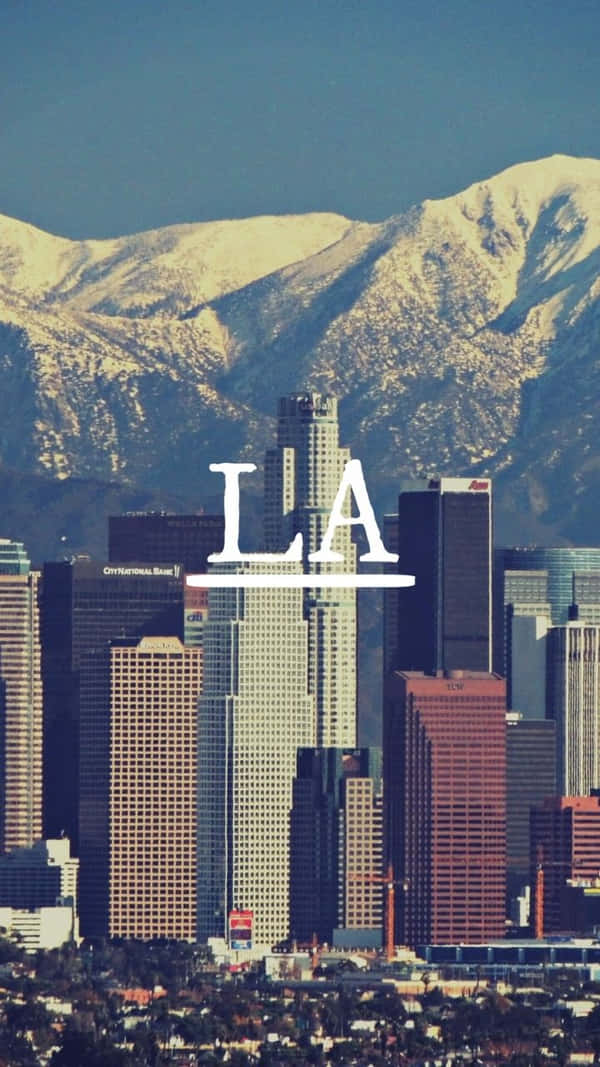 Download Los Angeles Iphone Lock Screen Wallpaper | Wallpapers.com