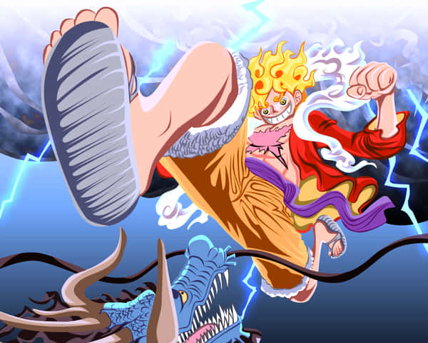 Download "Trade In The Sea For A New Gear With Luffy And Gomu Gomu No ...