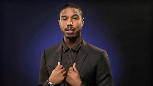 Download Michael B. Jordan Actor Award Wallpaper | Wallpapers.com