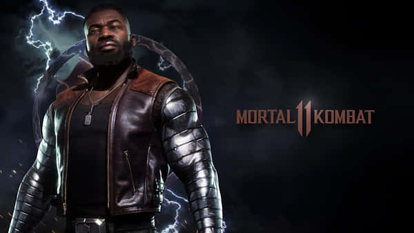 Download Mortal Kombat's Jax in Action Wallpaper | Wallpapers.com