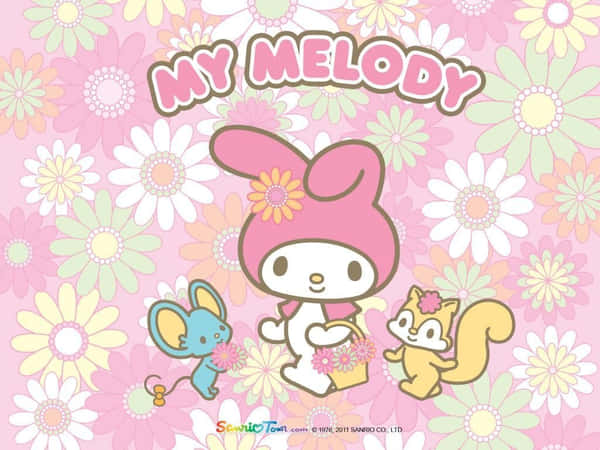 Download The Lovely and Sweet My Melody on Your Desktop Wallpaper ...