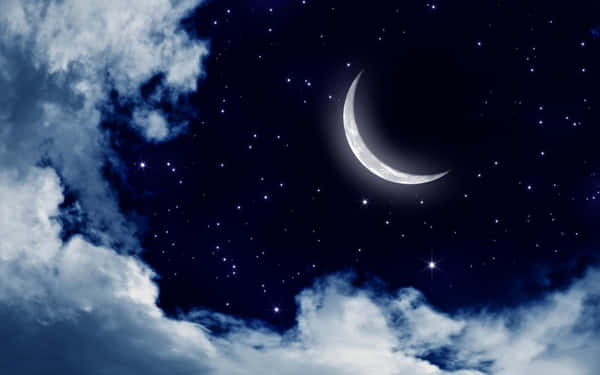 Night Sky Moon Pictures