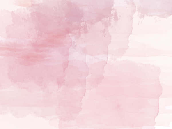 Download A Pink Watercolor Background With A White Background Wallpaper 