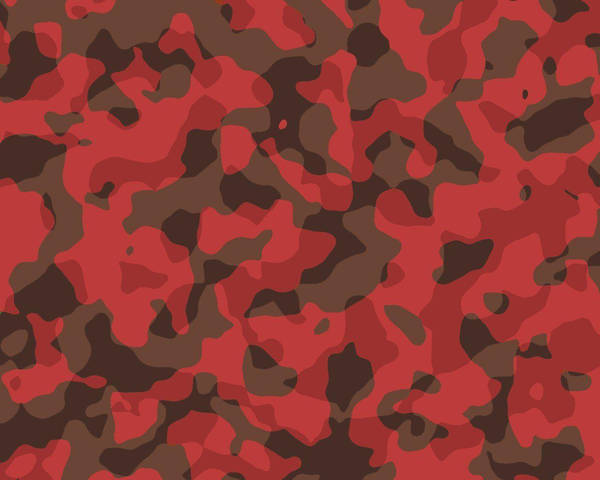 Download Red Camo Print to Stand Out Wallpaper | Wallpapers.com