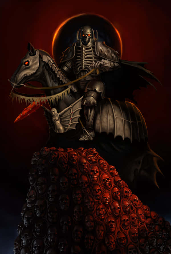 Download Skull Knight's Fascinating Visage Wallpaper | Wallpapers.com