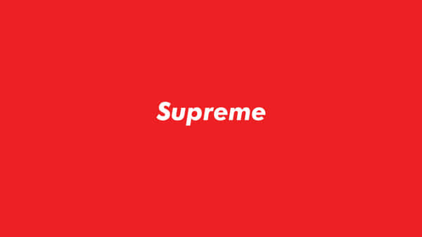 Download Supreme Logo Wallpaper | Wallpapers.com