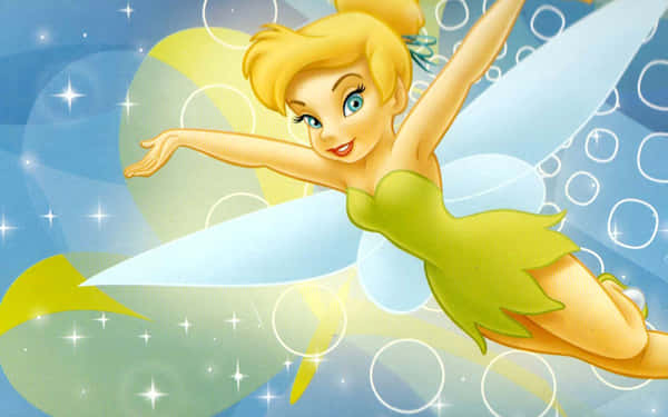 Download Tinkerbell enchanting the night | Wallpapers.com