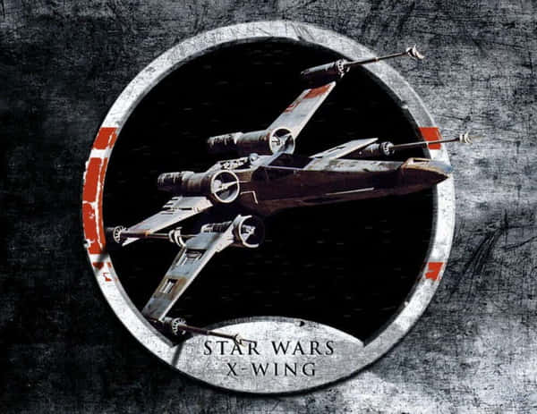 Download X-Wing Fighter Racing Through The Skies Wallpaper | Wallpapers.com