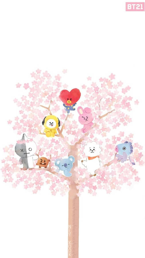 Free Bts Bt21 Pictures , [100+] Bts Bt21 Pictures for FREE | Wallpapers.com