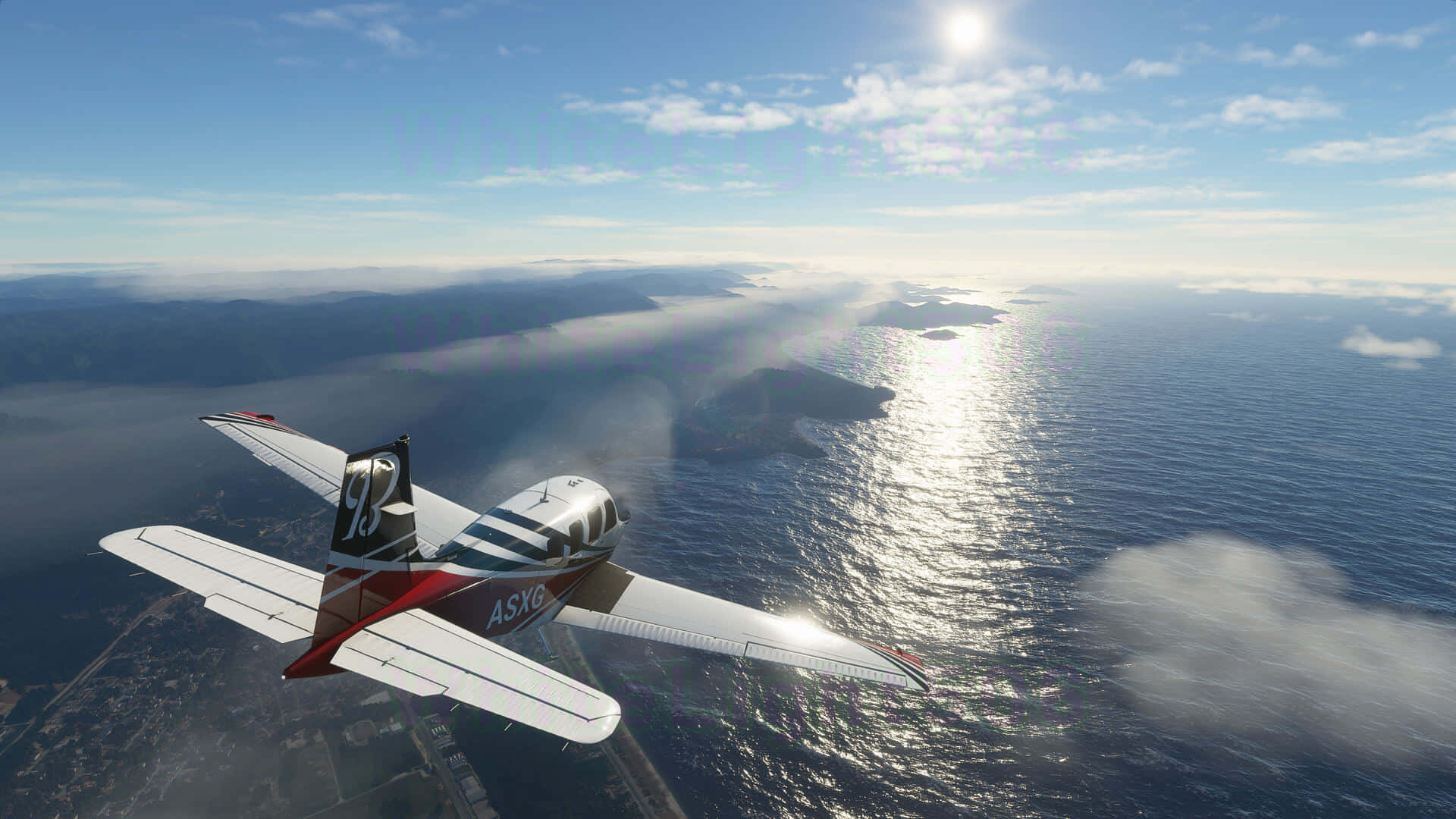 1080p Microsoft Flight Simulator Background Wallpaper