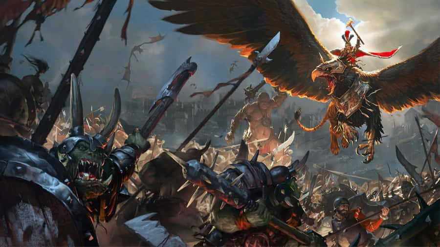 1366x768 Total War Warhammer Ii Background Wallpaper