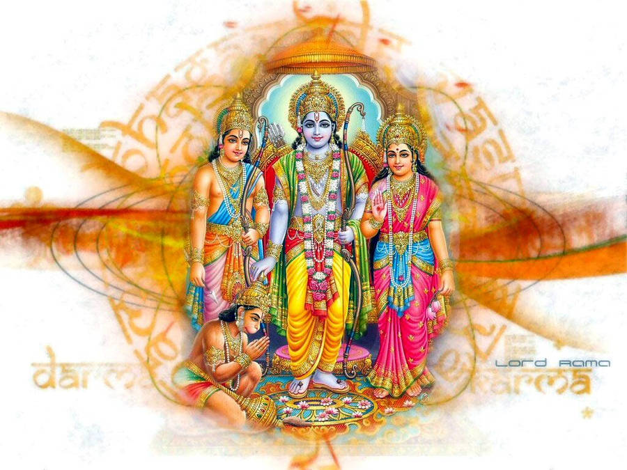 100+] Jai Shri Ram Wallpapers | Wallpapers.com