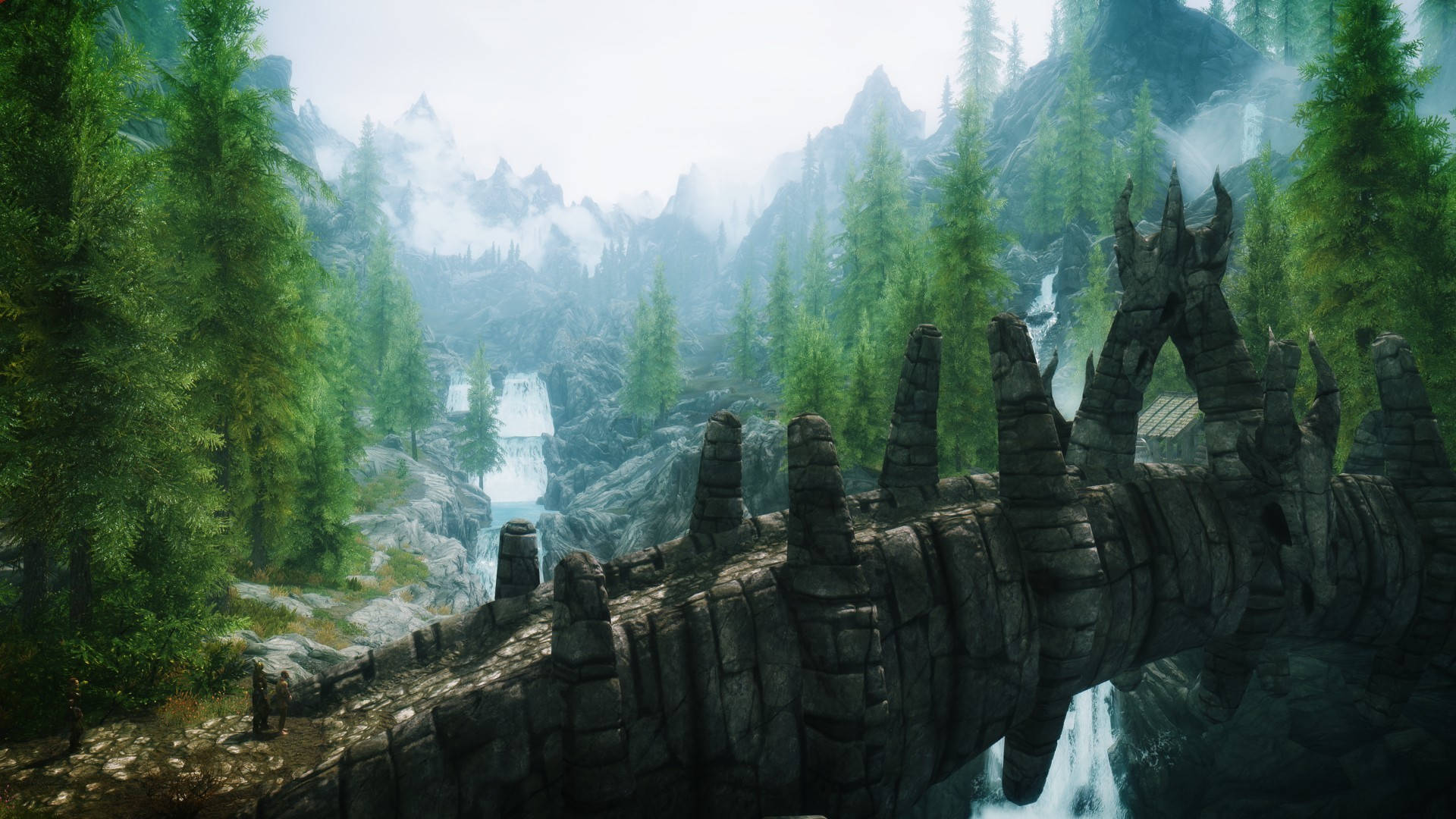 1920 X 1080 Skyrim Fond d'écran