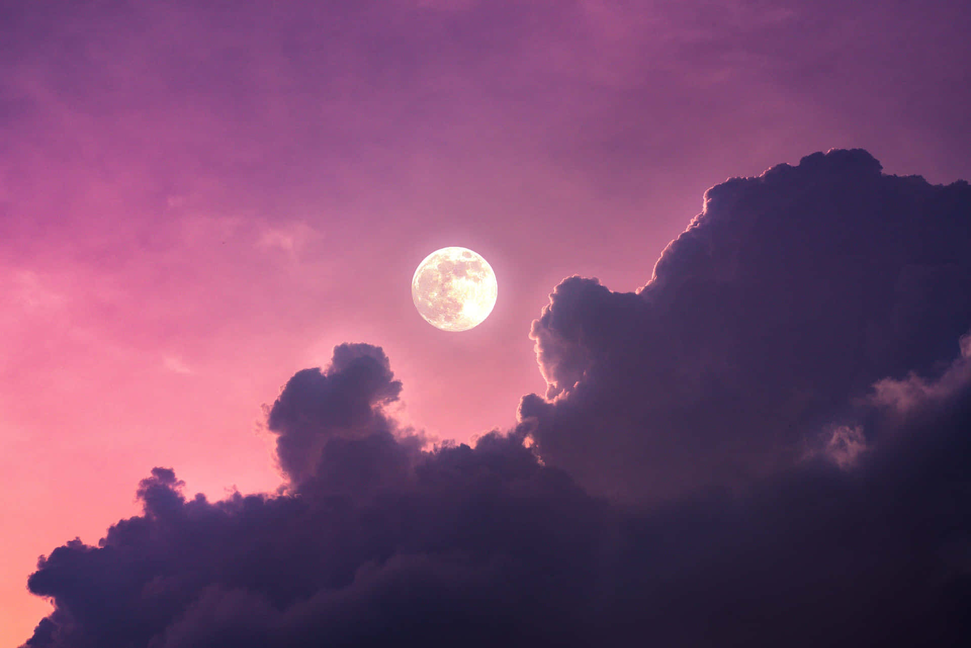 100+] Pastel Moon Wallpapers 