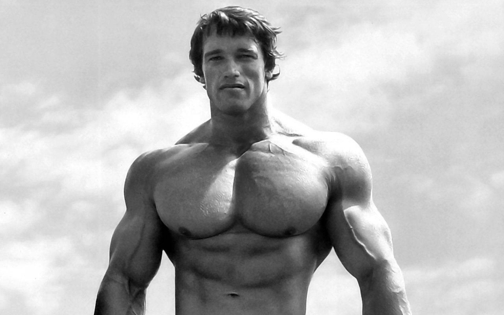Muscular man pulling chain gym bodybuilder HD wallpaper download