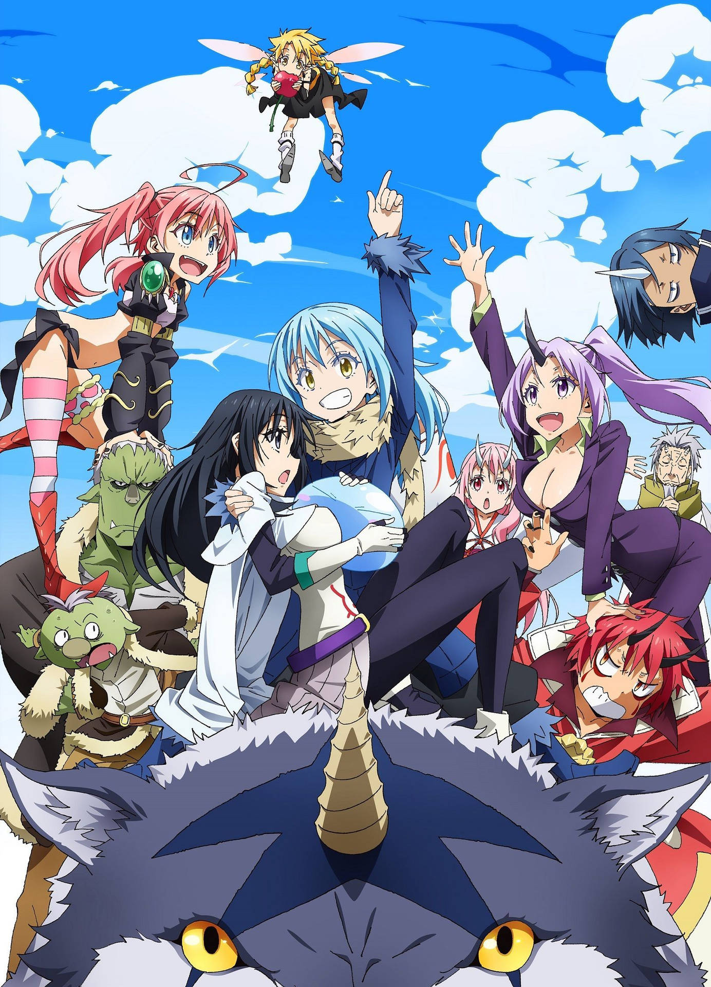 Free That Time I Got Reincarnated As A Slime Wallpaper Downloads, [100+]  That Time I Got Reincarnated As A Slime Wallpapers for FREE 