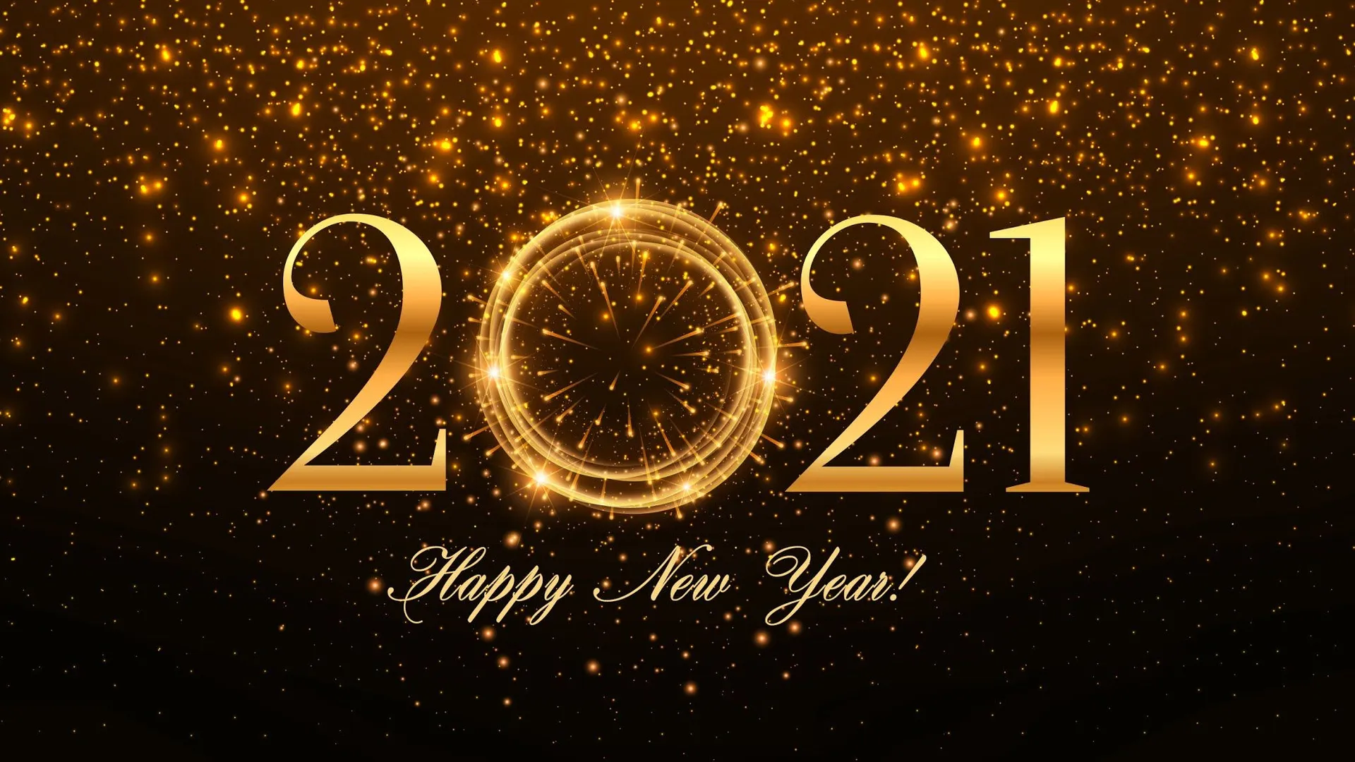 2021 Happy New Year Background