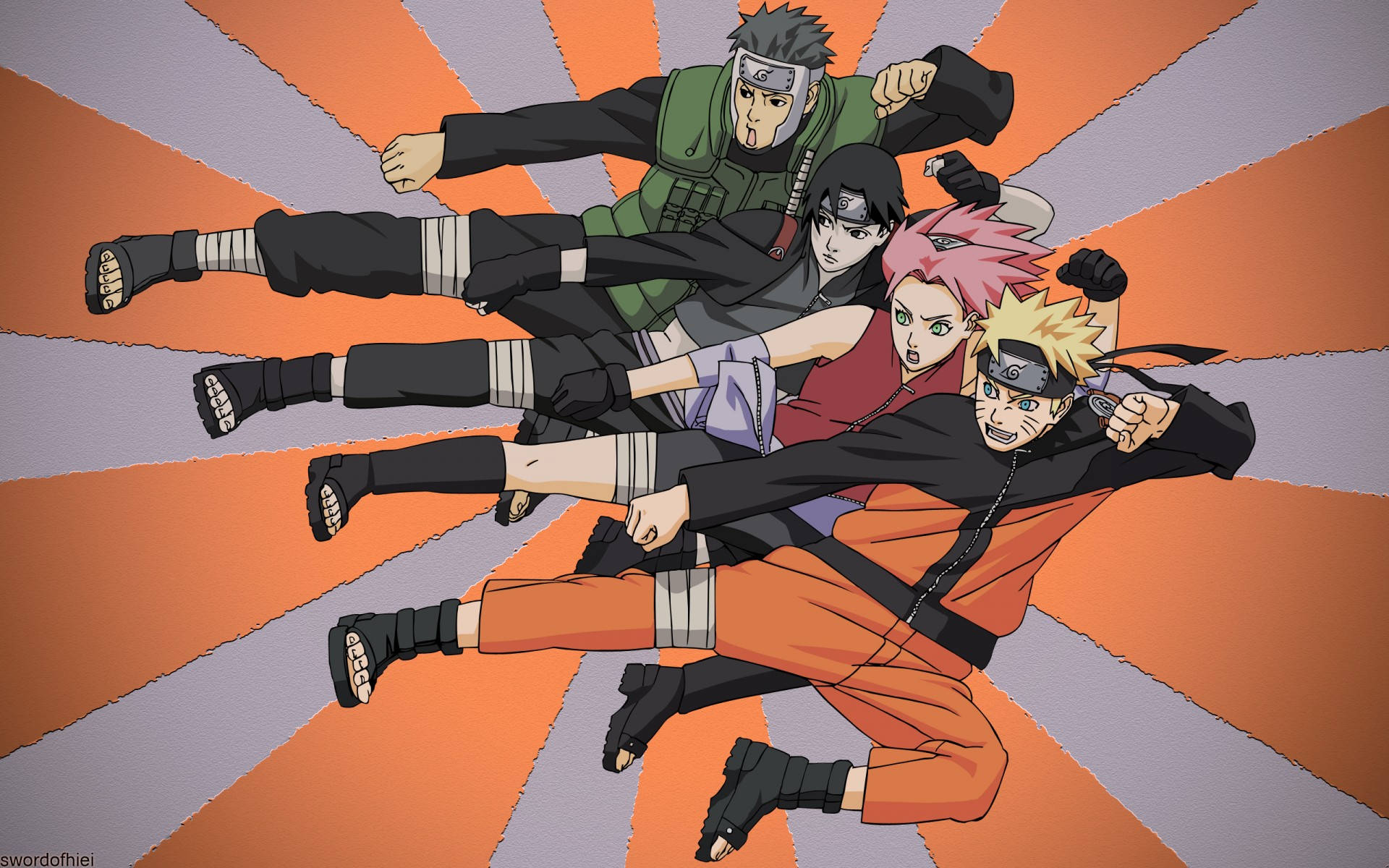 Tận hưởng cảm giác của đội Naruto Team 7 hoàn toàn miễn phí với chất lượng và độ phân giải tuyệt vời. Hình nền đội Naruto là một sự lựa chọn tuyệt vời cho những người yêu thích Naruto và thế giới ninja. Bạn có thể tải hình nền đội Naruto Team 7 miễn phí trên trang web chúng tôi và sở hữu nó bằng một cú nhấp chuột - thật đơn giản!