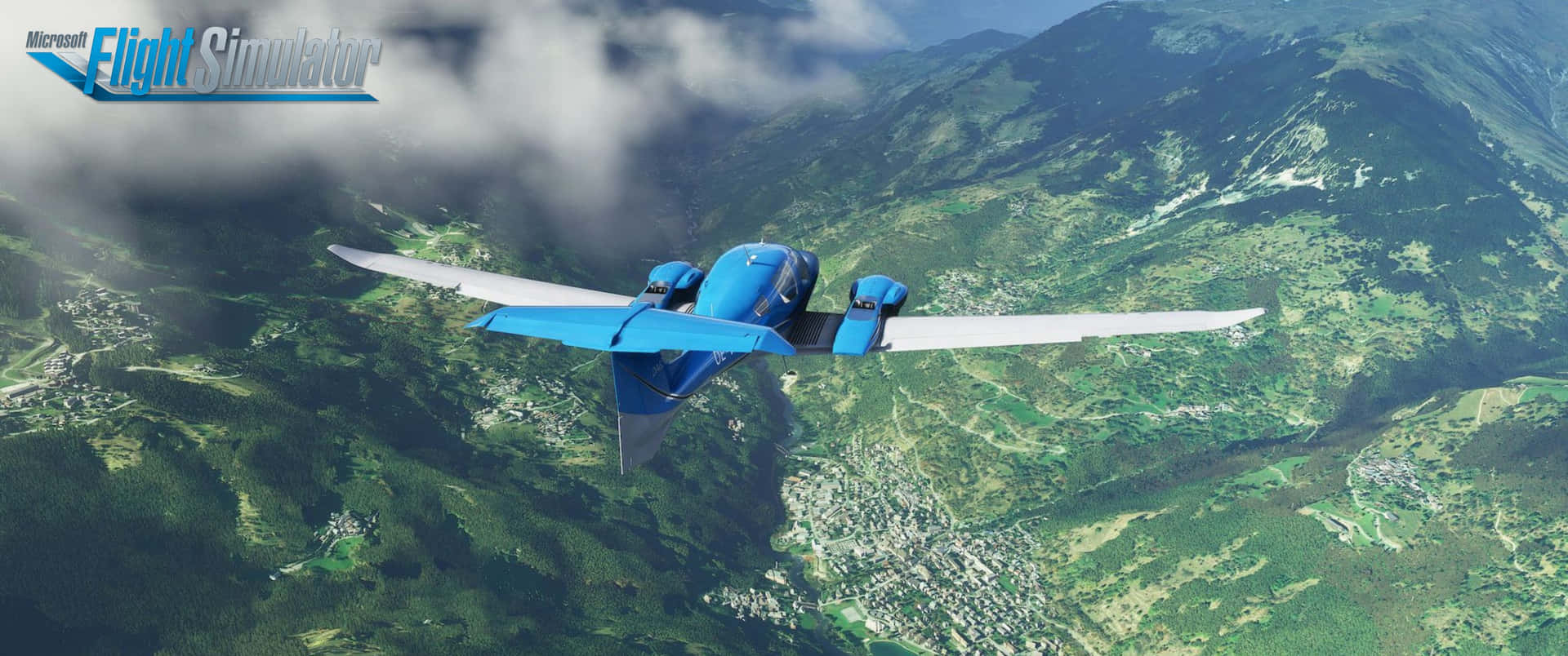 3440x1440p Microsoft Flight Simulator Background Wallpaper