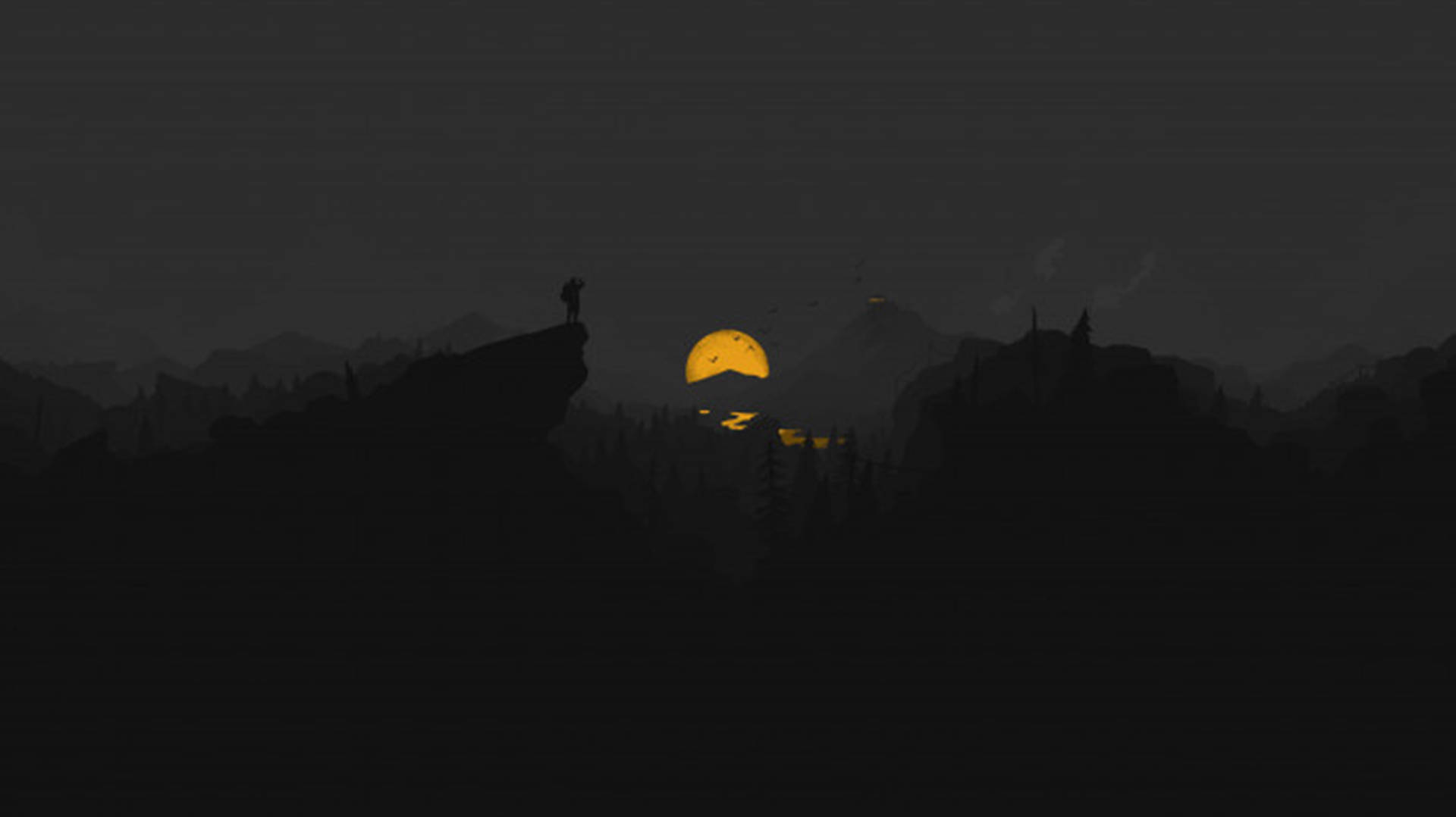 4 K Firewatch Wallpaper