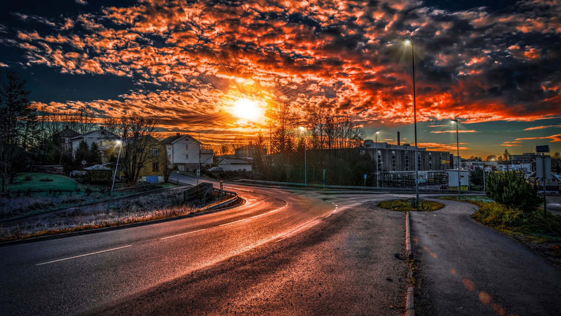 4k By Bakgrunnsbildet