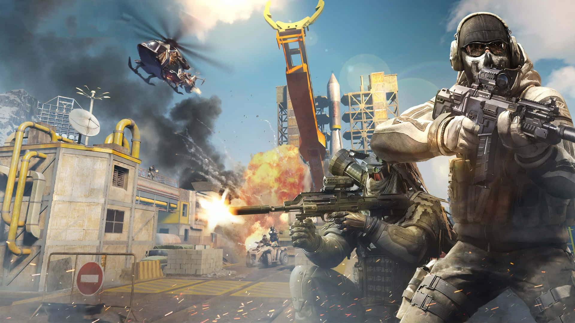 4k Call Of Duty Modern Warfare Background Wallpaper